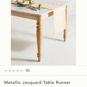 Anthropolgie Table Runner